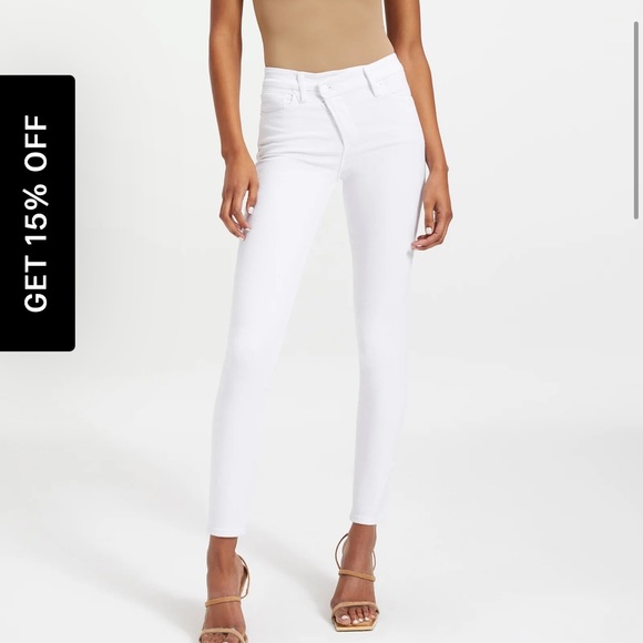 Good American white jeans , sz00 , brand new w tags - Picture 3 of 6